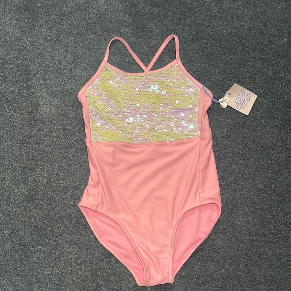 More Than Magic Girls Sequins Swim Suit